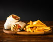 Brill Burger Salsa Wrap